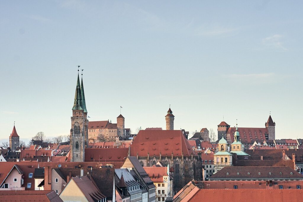 nuremberg, castle, historic center, roofs, church, nuremberg, nuremberg, nuremberg, nuremberg, nuremberg